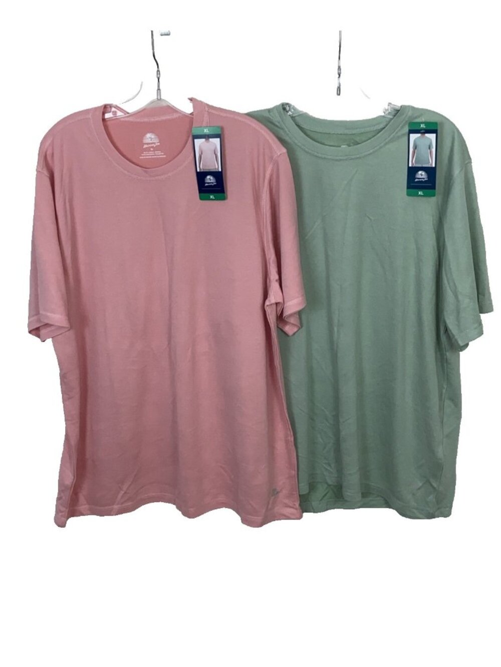 Havana Jim Lot 2 Activewear Men’s Shirts Short Sleeves XL Breathable Stretch